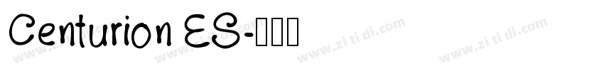 Centurion ES字体转换